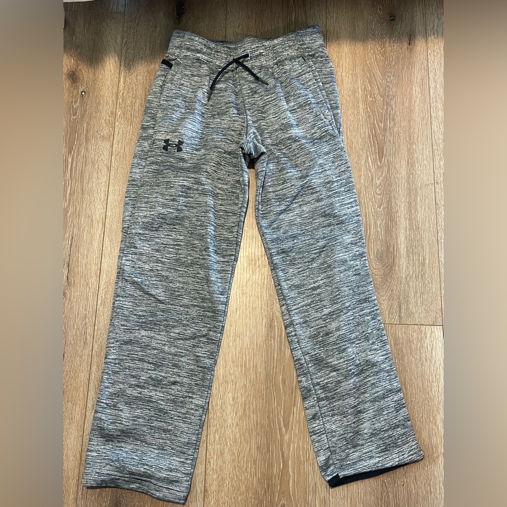 Under Armour Kids Heather Gray Sweatpants